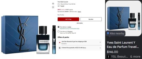 YSL Cologne Gift Set Now $88 at Macy's deal at Macy's