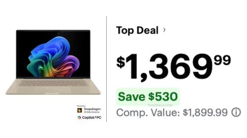 ASUS Zenbook A16 OLED $530 Off deal at Best Buy