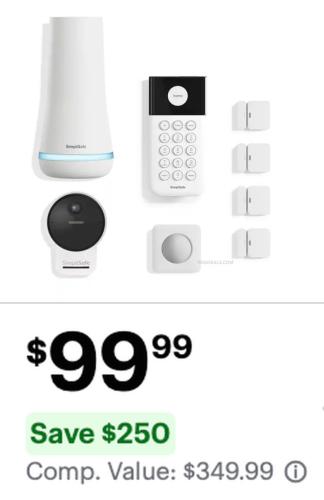 SimpliSafe 8-Piece System for $99.99 deal at Best Buy