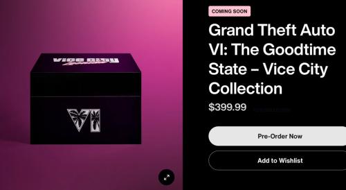 GTA VI Vice City Collector's Box