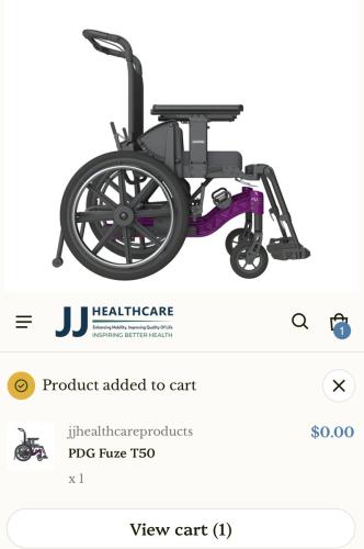 $2000 Wheelchair for $30 Shipping