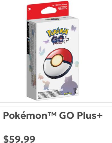Pokémon GO Plus+ In Stock at Nintendo deal at Nintendo